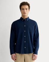 mens-washed-poplin-shirt-navy | primary