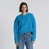 womens-renew-teddy-oversized-crew-horizon-blue | primary