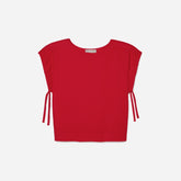 womens-drawstring-tunic-goji-berry | alt