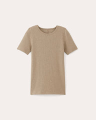 womens-supima-micro-rib-ss-crew-new-heathered-tan | alt