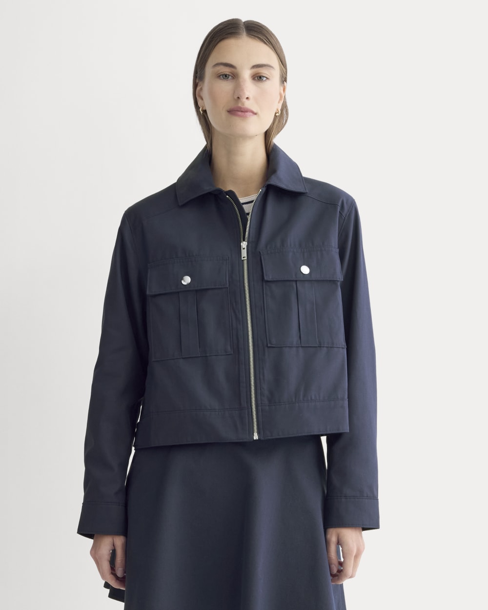womens-cropped-utility-jacket-navy | primary