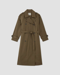 womens-cotton-long-trench-coat-beech | alt