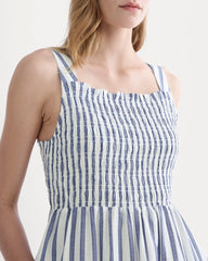 womens-gauze-smock-dress-white-mazarine-blue