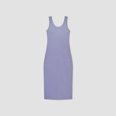 womens-ribbed-tank-dress-cornflower-blue | alt