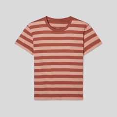 womens-organic-cotton-box-cut-tee-redwood-stripe | alt