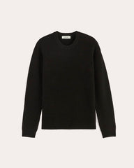 mens-fisherman-crew-wool-cash-black | alt