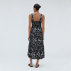 womens-smock-dress-black-canvas-floral