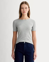 womens-supima-micro-rib-crew-heathered-grey | primary