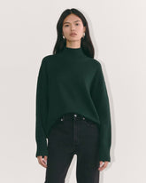 womens-cotton-boxy-turtleneck-scarab | primary