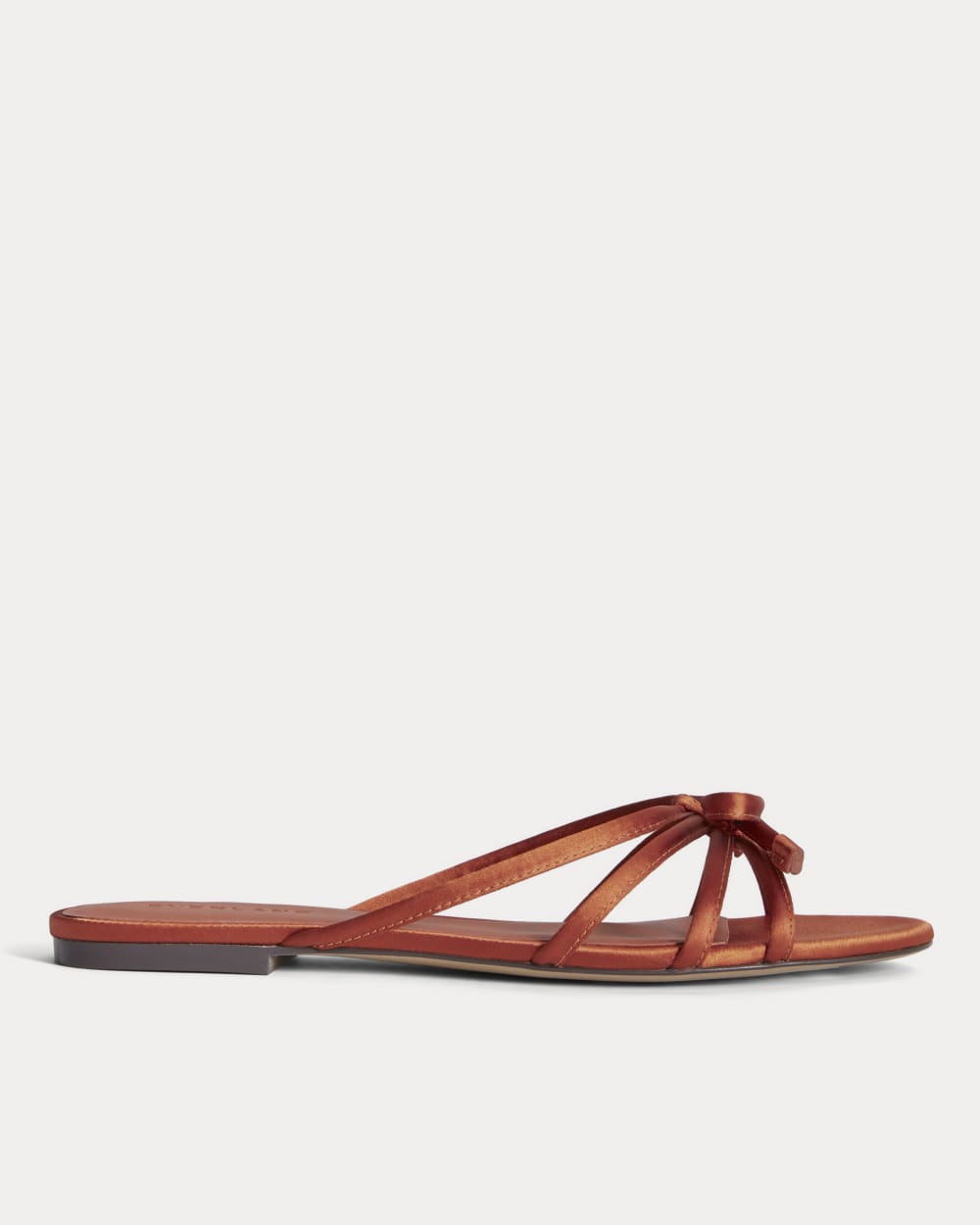womens-leather-bow-sandal-deep-amber | primary