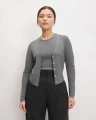 womens-ultrafine-merino-ribbed-cardigan-heather-mid-grey | primary