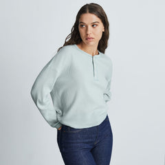 womens-organic-ctn-waffle-henley-ice-blue | primary