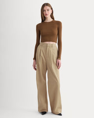 womens-cropped-crew-top-ultrafine-merino-heathered-toffee