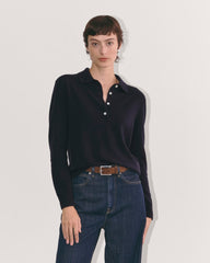 womens-cashmere-classic-sweater-polo-navy | primary