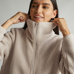 womens-renew-fleece-half-zip-oat | alt