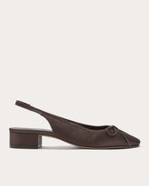 womens-ballet-slingback-heel-deep-brown-satin | primary