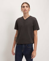 mens-organic-cotton-v-neck-tee-black | primary