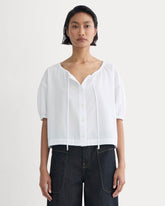 womens-gauze-button-up-white | primary