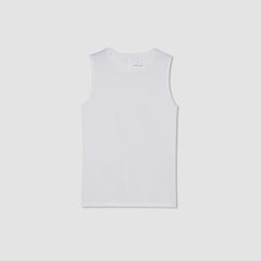womens-supima-stretch-tank-white | alt