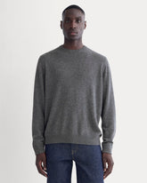 mens-cashmere-crew-charcoal-grey | primary