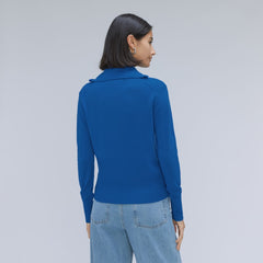 womens-luxe-merino-half-zip-sweater-lapis-blue