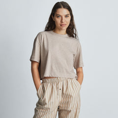 womens-organic-cotton-cropped-tee-burnt-sugar | primary