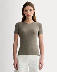 womens-supima-micro-rib-crew-heathered-fatigue | primary