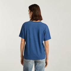 womens-hemp-ctn-v-tee-deep-blue | alt