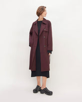 womens-itailan-wool-modern-trench-burgundy | primary