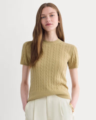 womens-cable-crew-in-cotton-cashmere-classic-khaki | primary