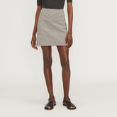 womens-dream-mini-skirt-parchment-black | primary