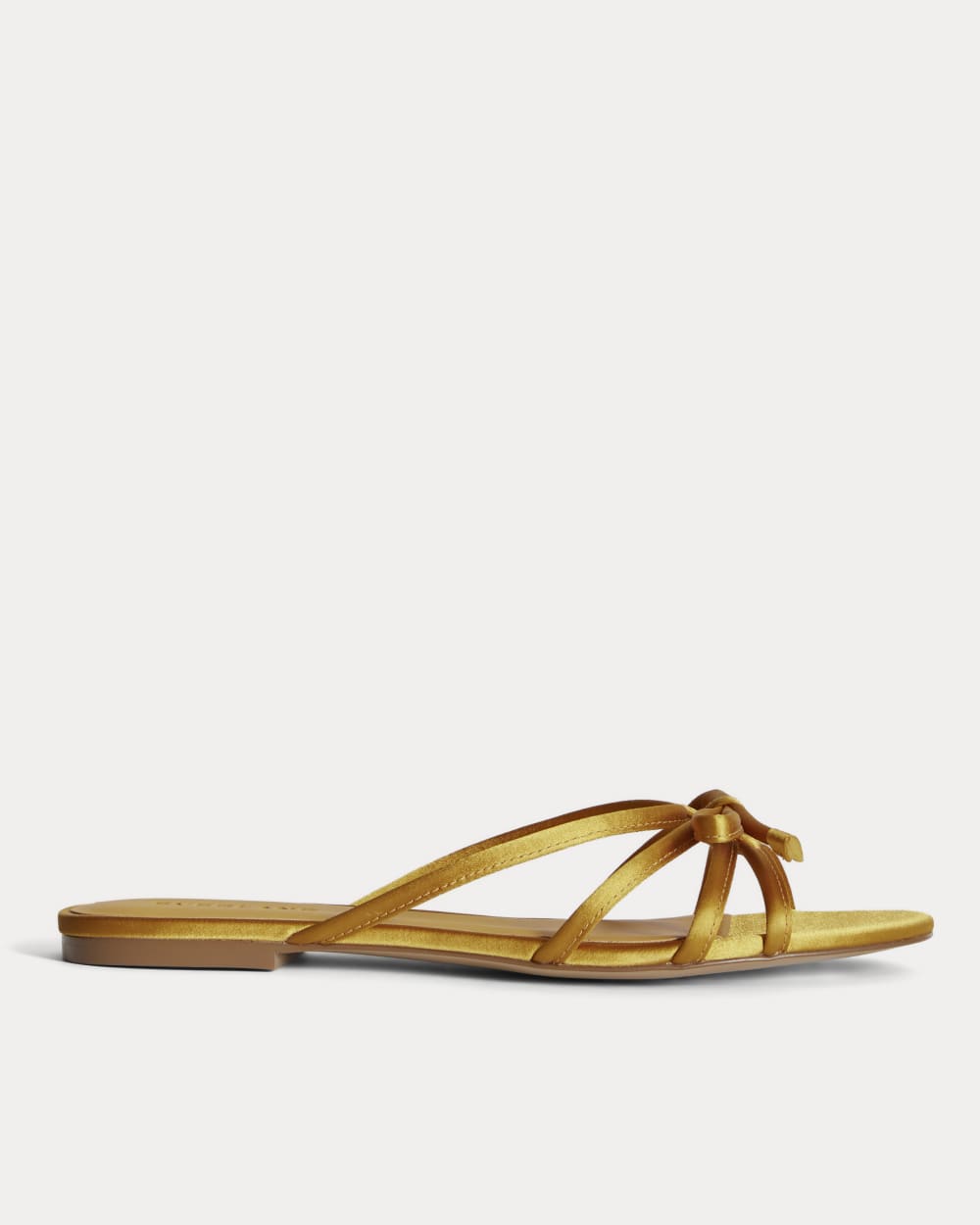womens-leather-bow-sandal-golden-sun-satin | primary