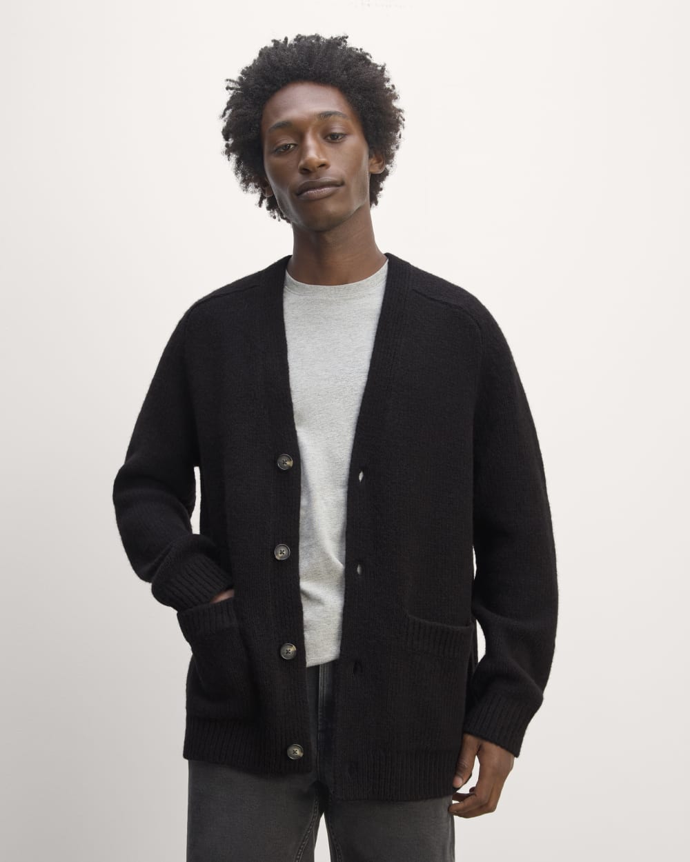 mens-cloud-relaxed-cardigan-organic-black | primary