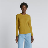 womens-cashmere-crew-new-golden-palm | primary