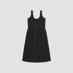 womens-poplin-summer-dress-black | alt