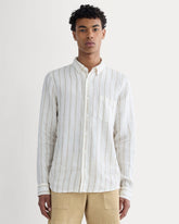 mens-linen-stndrd-fit-shirt-bone-cornstalk | primary