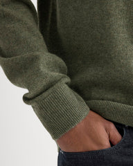 mens-cashmere-crew-heathered-deep-lichen