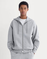 mens-luxe-fleece-fullzip-hoodie-vintage-heather-grey | primary