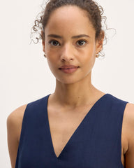 womens-linen-v-neck-maxi-dress-navy