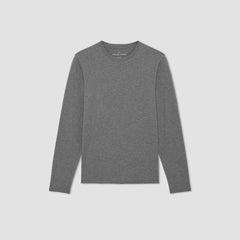 mens-essential-organic-ls-tee-uniform-heathered-charcoal | alt