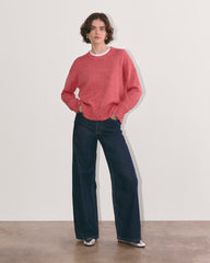 womens-organic-cotton-crew-sweater-pink-peony-red