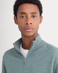 mens-cashmere-quarter-zip-sweater-denim-blue