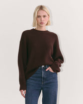 womens-wool-cashmere-cocoon-crew-sweater-americano | primary