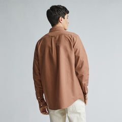 mens-organic-oxford-shirt-tall-cocoa-brown