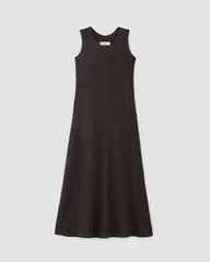 womens-rib-knit-a-line-tank-dress-black | alt