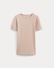 womens-supima-micro-rib-ss-crew-soft-rose | alt