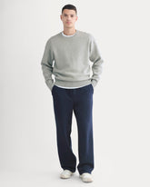 mens-luxe-fleece-pullon-sweatpant-deep-navy | primary