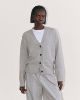 womens-luxe-cotton-cocoon-cardigan-heathered-grey | primary