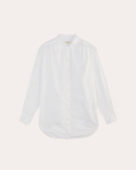 womens-gathered-shirt-silky-cotton-white | alt