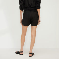 womens-linen-boxer-short-black